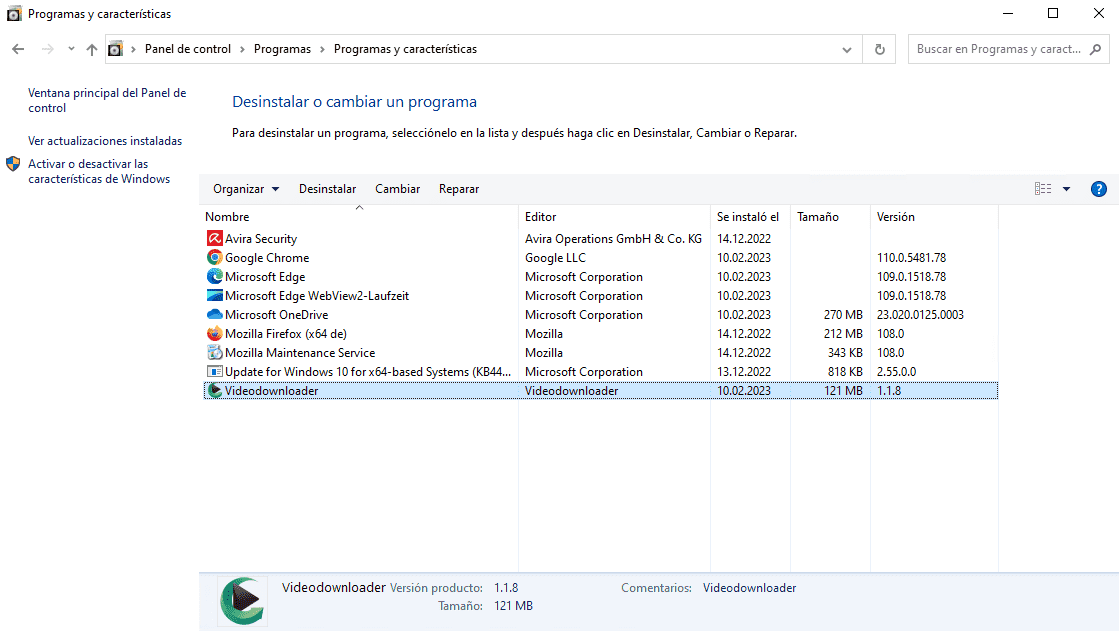 Uninstall Step 2 Uninstall Step 2